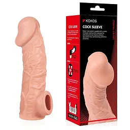 Насадка на член Kokos Cock Sleeve CS 001, M - мініатюра 8