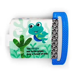 Іграшка-книжка м'яка розвиваюча Baby Einstein Shades of the Sea - мініатюра 3