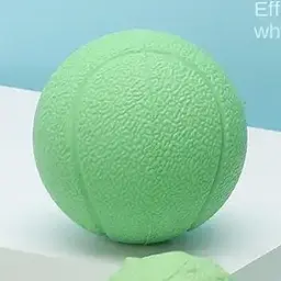 Малий баскетбольний м'яч для собак зі звуком Bonny TPR Pet Teething Dog Chew Toy, S Зелений - мініатюра 2