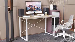 Комп'ютерний стіл Ferrum-decor Дейв 75x120x70 білий ДСП Дуб Сонома 16мм (FRD-102177) - мініатюра 3