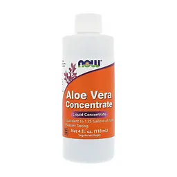 Трави Now Foods Алое Віра Концентрат, Aloe Vera Concentrate, 118 мл (NOW-03030)