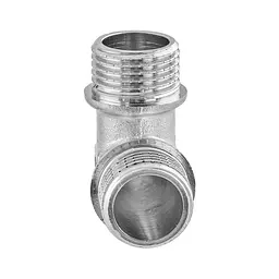 Кутник Nolf Nfc.L06MM-N-1/2'' MM нікельований NF3108 - мініатюра 2