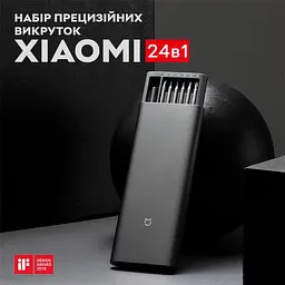 Набір прецизійних викруток Xiaomi MiJia Mi Precision Screwdriver Kit 24 в 1 сірий (MJJXLSD002QW) - мініатюра 5