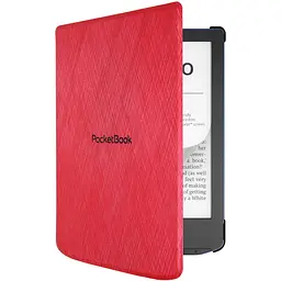 Обкладинка PocketBook 6", Verse(PB619/629/634), Shell cover, червона - мініатюра 3
