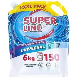 Гель для прання SUPER LINE 6л Universal (дой пак)