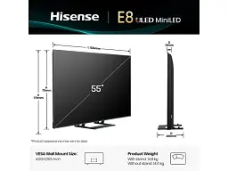 Телевізор Hisense 55E8Q - мініатюра 11