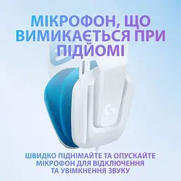 Гарнітура Logitech G335 White (981-001018) - мініатюра 5