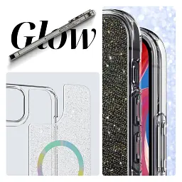 Чохол ArmorStandart Glow Magsafe для Apple iPhone 15 Plus Transparent - мініатюра 5