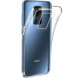 Чохол Silicone Case WS Xiaomi Redmi Note 9 / Redmi 10X Прозорий