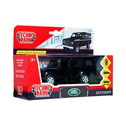 Автомодель Технопарк Land Rover Defender, 1:32, чорний (DEFENDER-BK) - мініатюра 6
