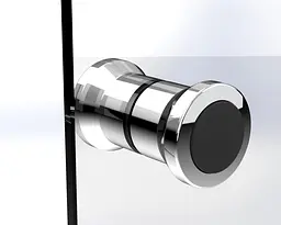 Душові двері Radaway Eos DWJ 70х197 праві, прозоре скло, хром (137983-01-01R) - мініатюра 6