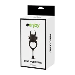 Ерекційне кільце Toyz4lovers Anello Fallico Vivie Devil, 13 см (чорний) - мініатюра 5