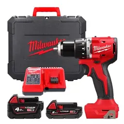 Шурупокрут-дриль акумуляторний Milwaukee М18 BLPDRC-422С 18В 1х2 А/год 1х4 А/год 60 Нм 500 1700 об/хв ЗП M12-18C кейс 1.5 кг - мініатюра 9