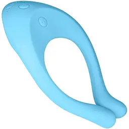 Вібратор для пар Satisfyer Endless Love 3 мотора багатофункціональний Синій - мініатюра 5