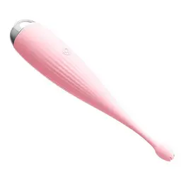 Вібратор кліторальний безшумний Satisfyer Twirling Joy силіконовий 9.5 см Рожевий