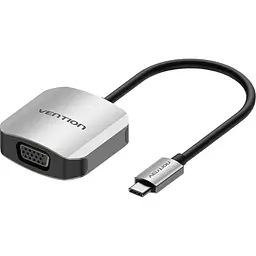 Перехідник Vention USB-C to VGA Grey (TDFHB) [170488]