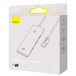 Конвертер хаб Usb Baseus 4-in-1 Lite Series 4-Port Usb-A to 4xUsb3.0 2 метри - мініатюра 7