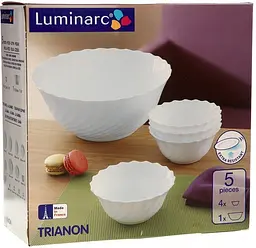 Набір салатників LUMINARC TRIANON, 5 предметів (6252197) - мініатюра 5