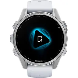 Смарт-годинник Garmin Fenix 8 AMOLED 43mm Silver with Whitestone Silicone Band (010-02903-00) [115071] - мініатюра 7