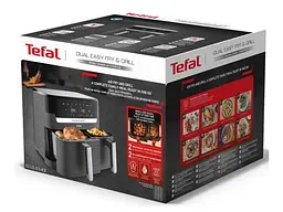 Мультипіч (аерофритюрниця) Tefal Dual Easy Fry&Grill Air Fryer EY905B10