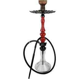 Кальян KARMA HOOKAH 3.3 Red (Craft Clear) - мініатюра 2