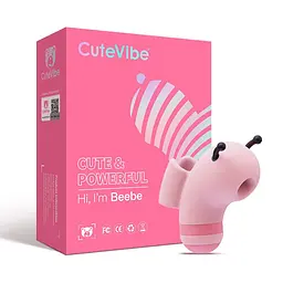 Вакуумний вібратор CuteVibe Beebe Pink CuteVibe SO6551 92453 - мініатюра 1