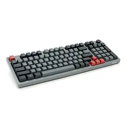 Клавіатура механічна USB JEDEL KL-114, довжина кабелю 170см, RGB підсвічування, (Eng/Укр/Рус), (405х160х45 мм), Black/Gray, 98к, Q10 - мініатюра 3