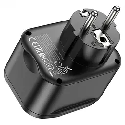 Мережевий фільтр Hoco NS3 Multifunctional socket ( including 1C2A PD20W fast charge ) ( EU / GER ) B - мініатюра 2