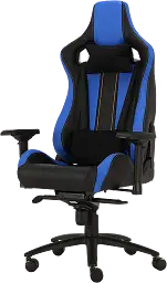 Геймерське крісло GT Racer чорне із синім (X-0715 Black/Blue) - мініатюра 3