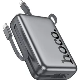 Портативний акумулятор Hoco Q39 Eminente 22.5W+PD20W 20000mAh metal grey - мініатюра 2