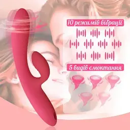 Вібратор I’MCUM PleasureHeat Рожевий (IM-ZDB504) - мініатюра 3