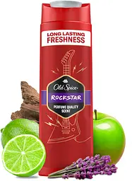 Гель для душу та шампунь Old Spice 3 в 1 Rockstar 400 мл - мініатюра 2