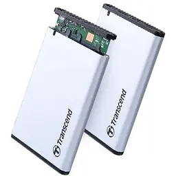 Зовнішня кишеня Transcend StoreJet 25S3 для HDD/SSD 2.5" SATA to USB 3.0 Aluminum TS0GSJ25S3 [69865] - мініатюра 5