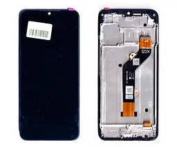 Дисплей Tecno Spark GO 2022 чорний + рамка