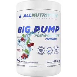 Передтренувальний комплекс AllNutrition Big Pump, 420 грам - Вишня