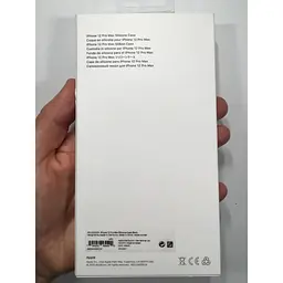 Оригінальний силіконовий чохол Apple Silicone Case MagSafe для iPhone 12 Pro Max Midnight (MHLG3ZM/A) - мініатюра 8
