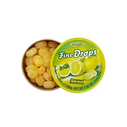 Цукерки льодяники Woogie Fine Drops з ароматом лимону 200 г  - мініатюра 2
