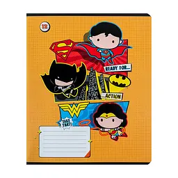 Зошит Kite DC Comics 12 аркушів, лінія (DC24-234), в асортименті - мініатюра 7