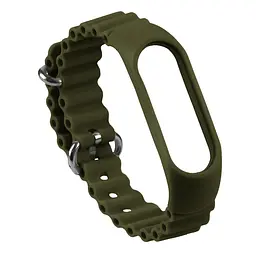Ремінець MI Ocean band Xiaomi Mi Band 3/Mi Band 4/Mi Band 5/Mi Band 6/Mi Band 7 Green (32366_2917257)