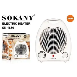 Тепловентилятор дуйка Sokany SK-1650 2000W (до 30 м.кв) - мініатюра 7