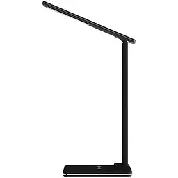 Настільна LED лампа Media-Tech Leditou MT222K 4W 6500K 15W QI з вбудованим WRL чорна - мініатюра 4