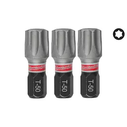 Біта SHOCKWAVE MILWAUKEE, TX50, 25мм, (3шт)
