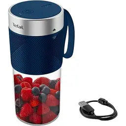 Блендер Tefal Lightmix портативний для смузі синій (BL1CT8F0)