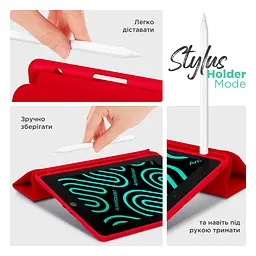 Чехол ArmorStandart Smart Fold Pen для iPad 10.2 (2021/2020/2019) Red (ARM74932) - мініатюра 5