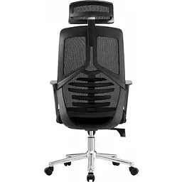 Офісне крісло GT Racer B-717A Black [125631] - мініатюра 3