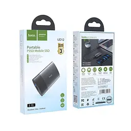 Портативний накопичувач SSD — мобільний ССД — HOCO UD12 512 GB - мініатюра 5
