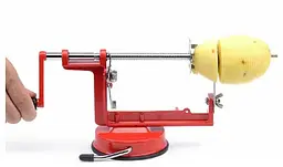 Машинка для різання картоплі спіраллю SPIRAL POTATO SLICER апарат для нарізування картоплі для чіпсів - мініатюра 4