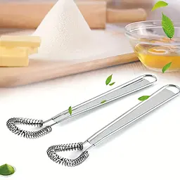 Міні-вінчик пружинний з нержавіючої сталі 20.5 см, Kitchen Master Сріблястий 87348 - мініатюра 4