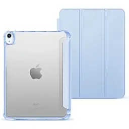 Чохол до планшета BeCover Tri Fold Soft TPU Silicone Apple iPad Air 5 (2022) 10.9" Light Blue (708510) - мініатюра 2