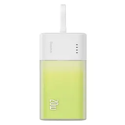 Зовнішній акумулятор Baseus Power Bank 5200mAh 20W Lightning (P10055600612-00) White - мініатюра 3
